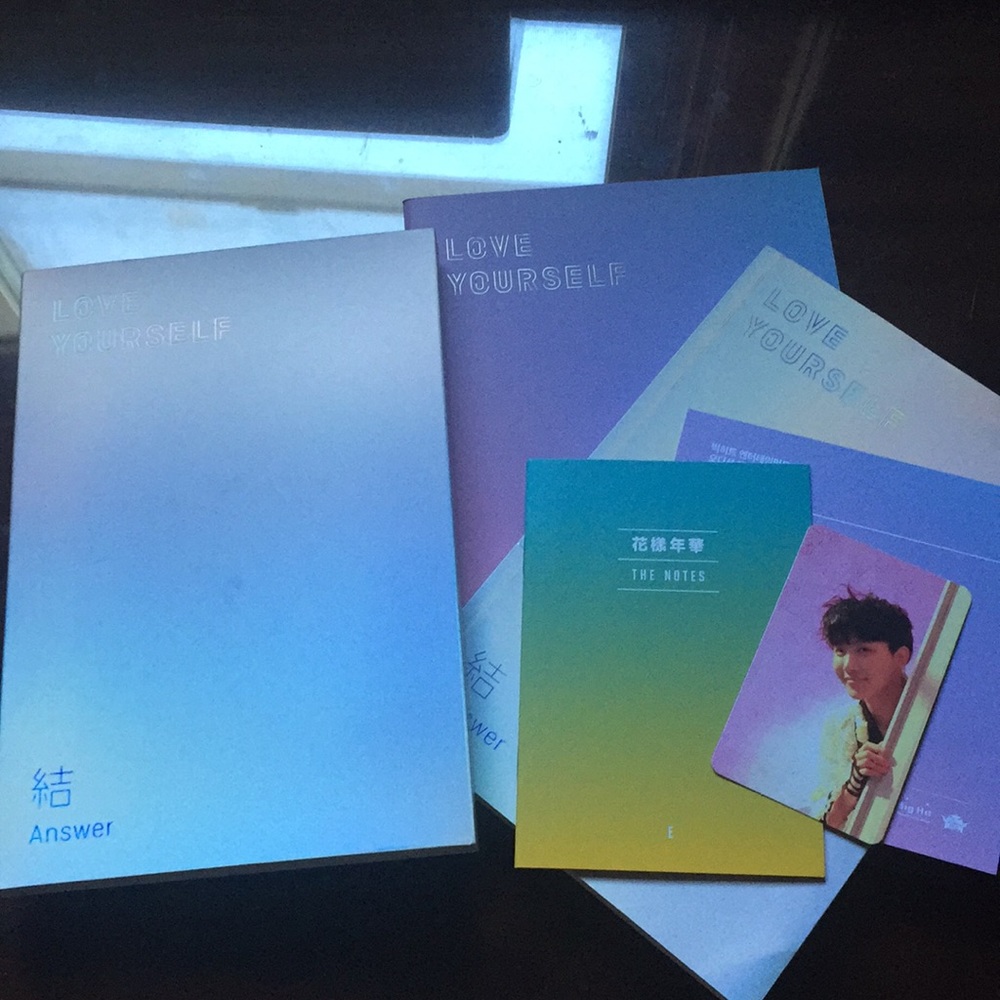OFFICIAL BTS LOVE YOURSELF: ANSWER ALBUM VERSION E